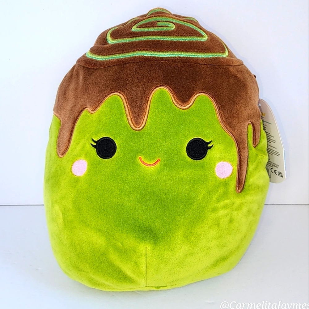 MALTA 🟢 FTM Matcha Cinnamon Roll Original Squishmallow by Kelly Toy ☆ NWT ☆